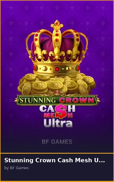 Stunning Crown Cash Mesh Ultra