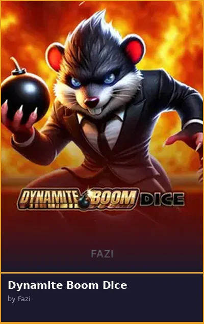Dynamite Boom Dice