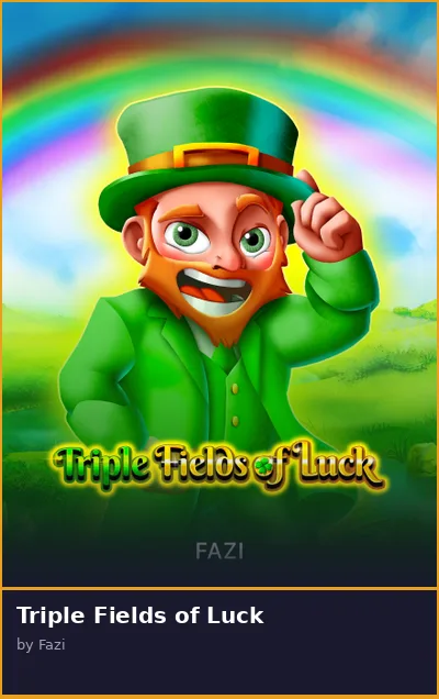Triple Fields of Luck