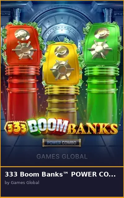 333 Boom Banks  POWER COMBO
