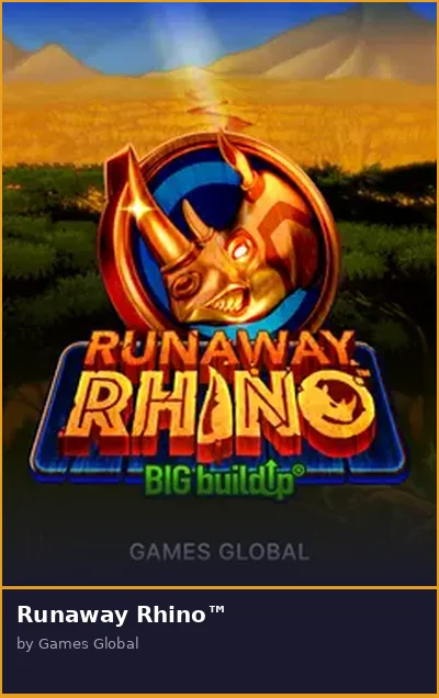 Runaway Rhino