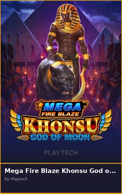Mega Fire Blaze Khonsu God of Moon