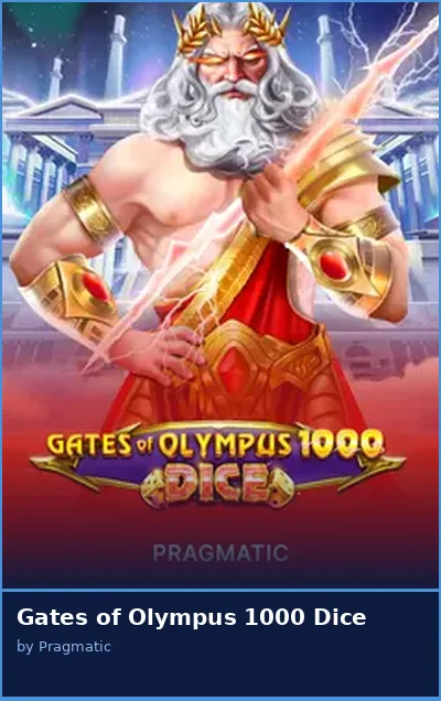 Gates of Olympus 1000 Dice